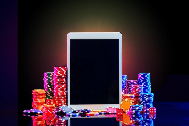 AduQ card game table displayed on mobile phone screen showing player positions and cards