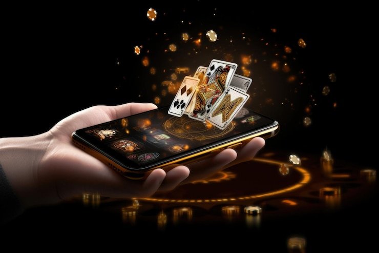 Wolf Gold table interface displayed on mobile phone screen